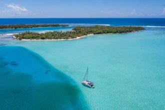 Francouzská Polynésie, laguna Bora-Bora