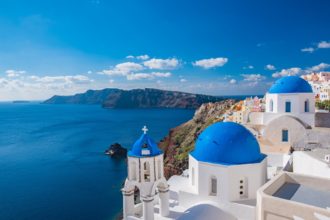 Santorini jachting Kyklády Řecko