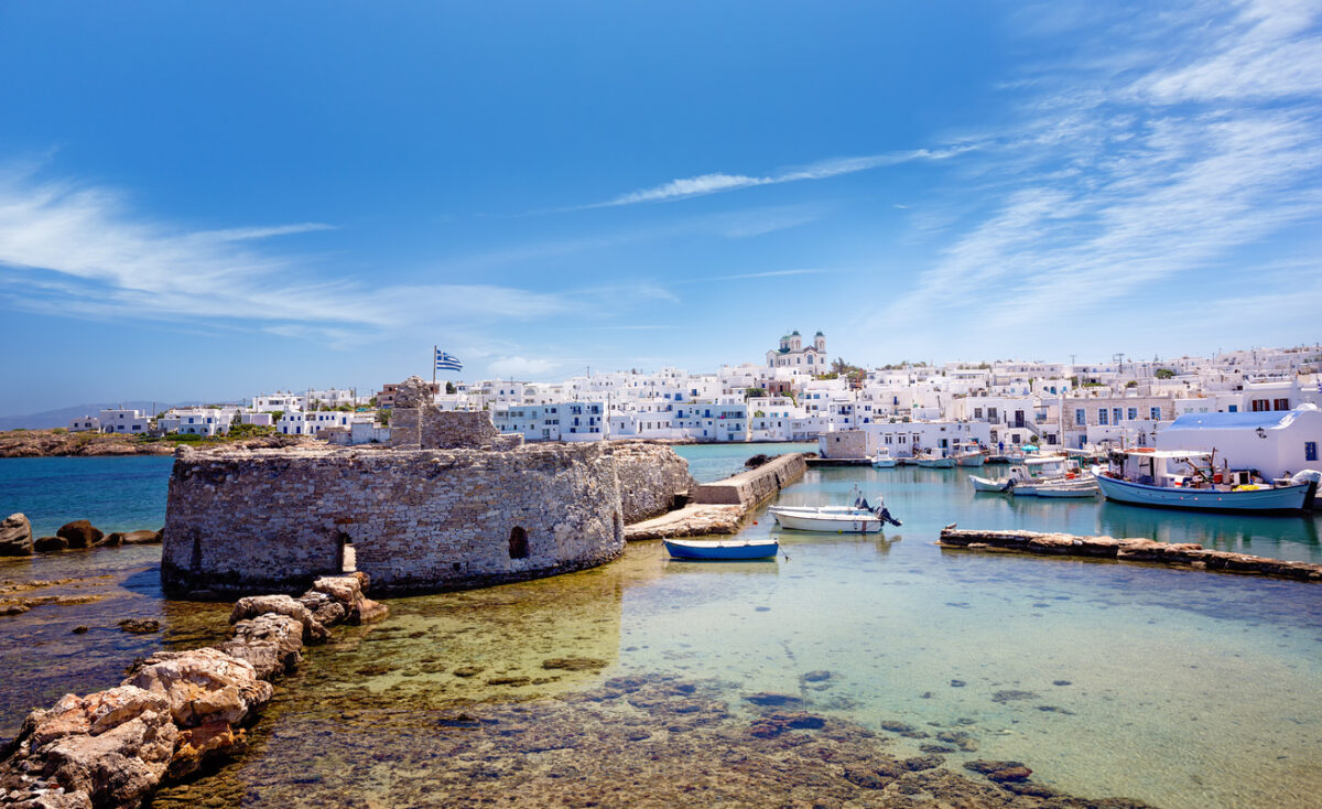 Egejské moře, Kyklády a Paros na katamaránu